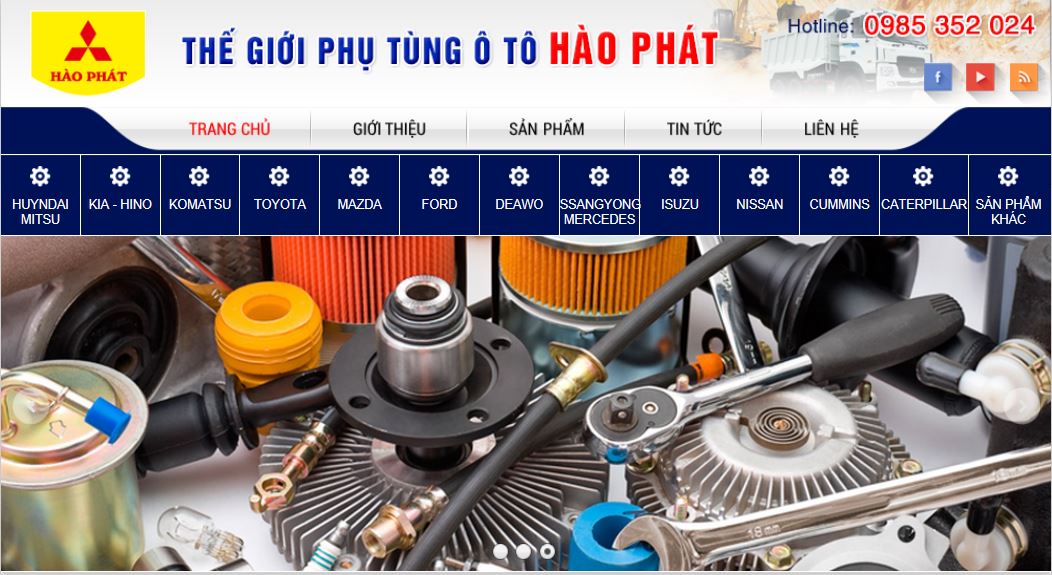 Thế giới phụ tùng ô tô Hào Phát