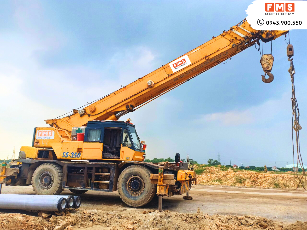 CẨU LỐP 35 TẤN  KATO KR-35H-V 
