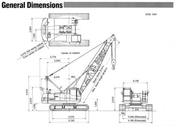 Máy khoan cọc nhồi 7045-R6G 1991