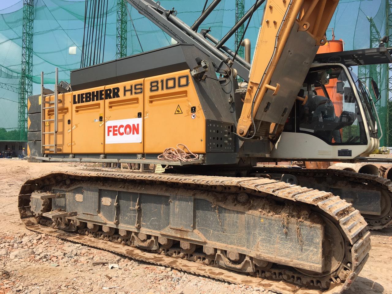 CHO THUÊ CẨU XÍCH LIEBHERR HS8100HD