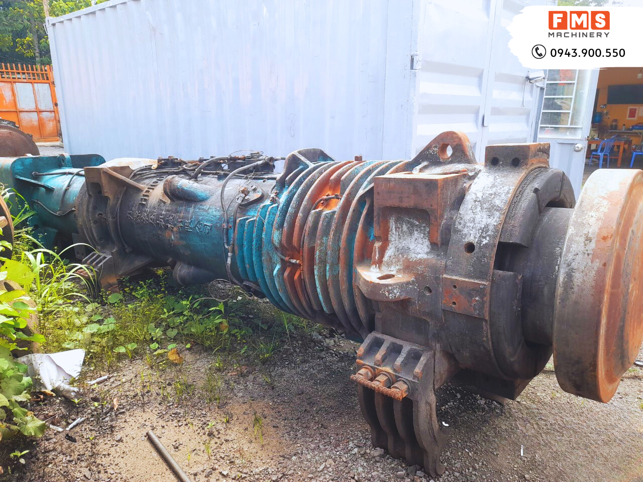 Búa diesel HD100 công suất 10 tấn cho thuê giá tốt