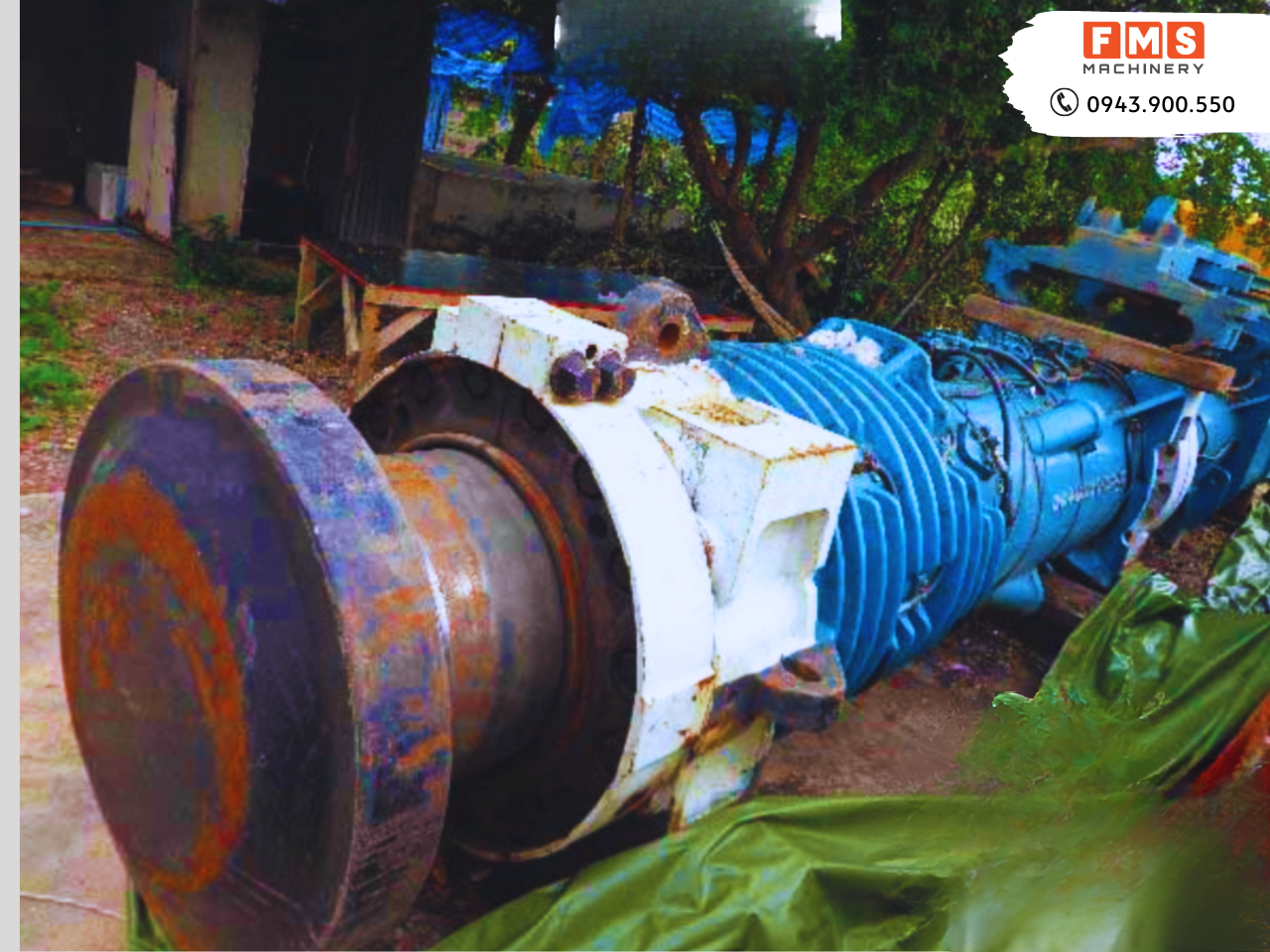 Búa diesel HD100 công suất 10 tấn cho thuê giá tốt