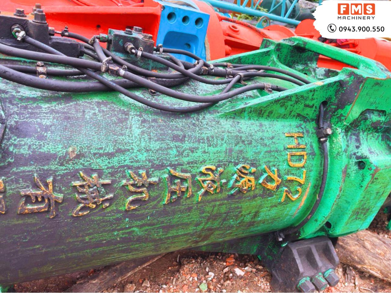 Búa đóng cọc Diesel HD72 cho thuê toàn quốc giá tốt