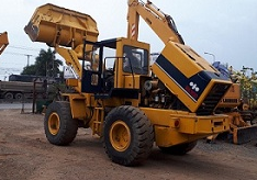 Cho thuê máy xúc lật Komatsu WA300-1