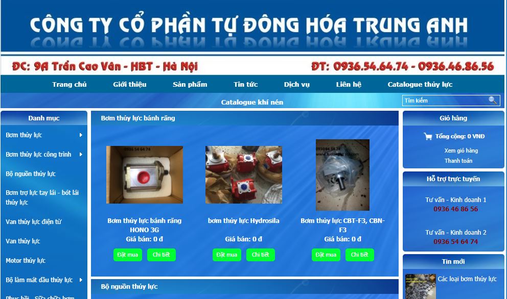 Công ty CP tự động hóa Trung Anh